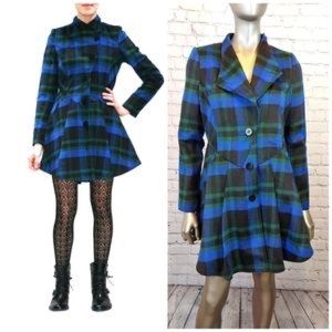 Kersh Plaid Coat